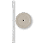 24oz Stainless Steel Straw Tumbler - Beige - Image 3