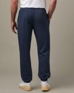 Tims Unisex French Terry Joggers - Navy Marl - Image 6