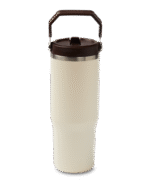 30oz Stainless Steel Top Handle Tumbler - English Retro Logo - Image 3