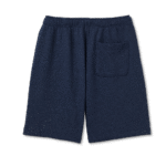 Tims Unisex French Terry Shorts - Navy Marl 9" - Image 8