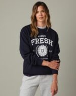 Always Fresh Unisex Crewneck - Navy - Image 2